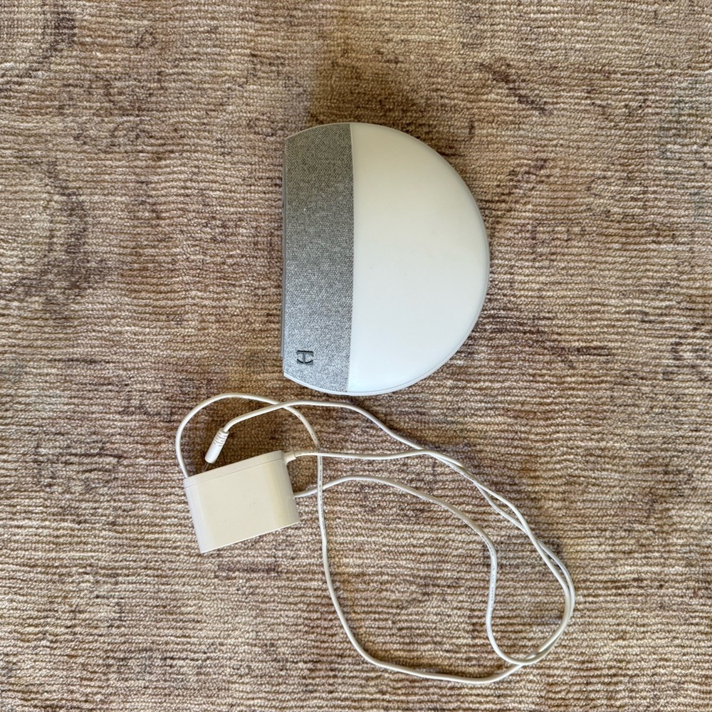 Hatch Gray and White Electronic Device